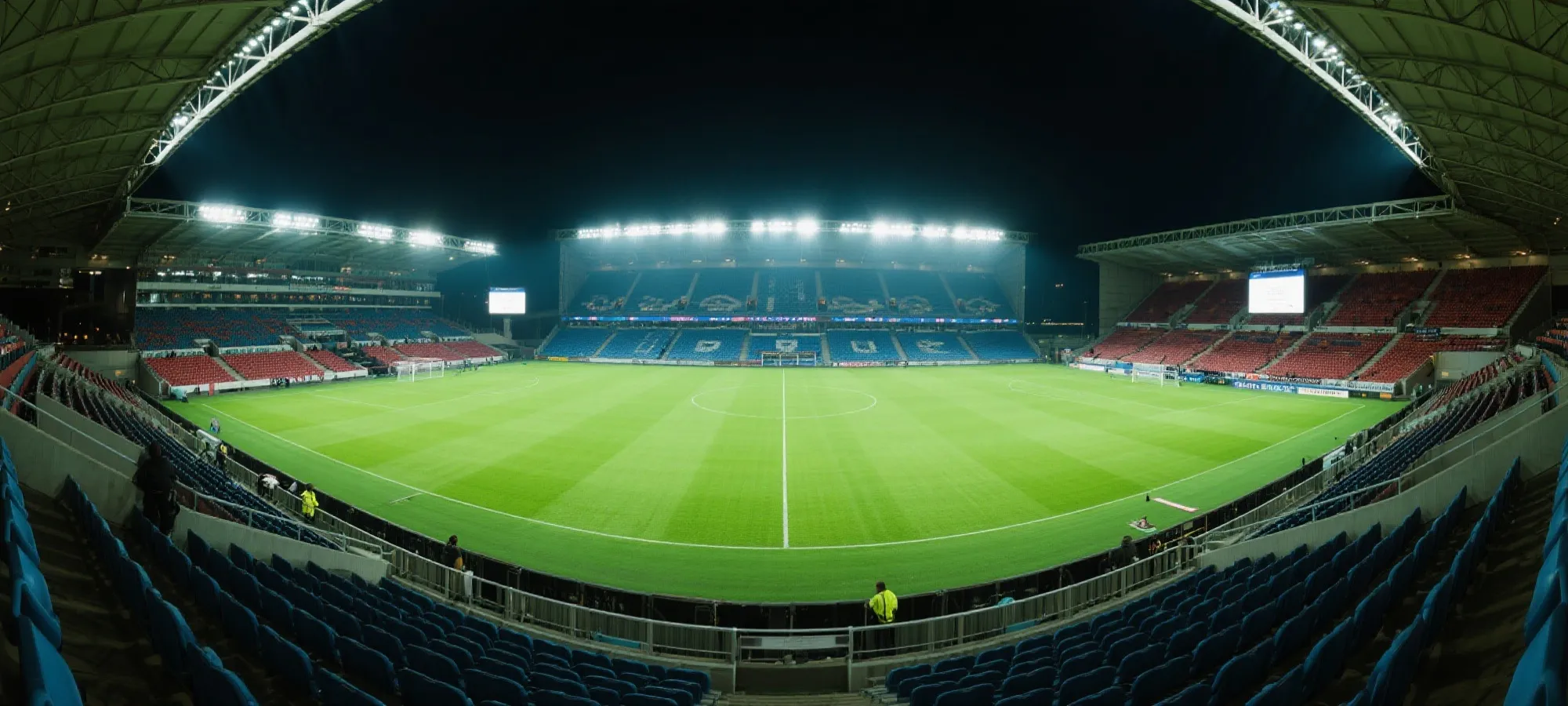 世界杯绿茵场全景